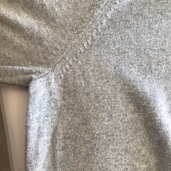 AE Mens Long button down gray sweater size large - Picture 4 of 4